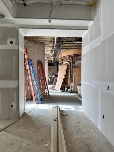 EMS - Looking towards serving area from new dining room